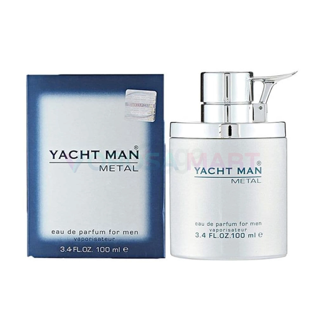 Yacht Man Metal EDP Parfum for Men 100ML