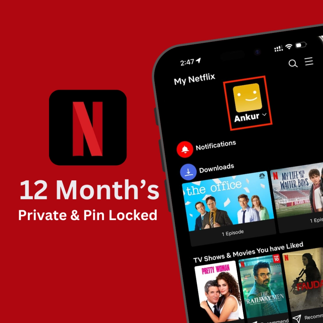 Netflix Premium 1 Year Private Profile [UHD]