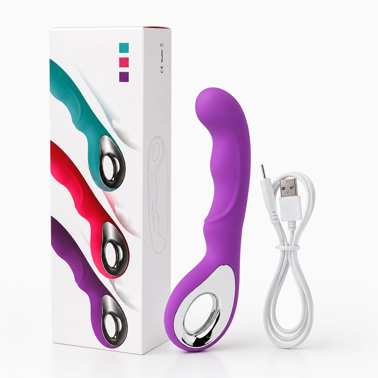 USB Rechargeable-multispeed-Female-Vib 2.0