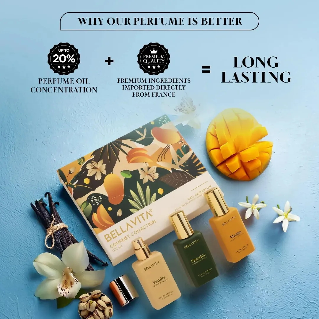 BellaVita Luxury Gourmet Collection Gift Set – 3x20ml