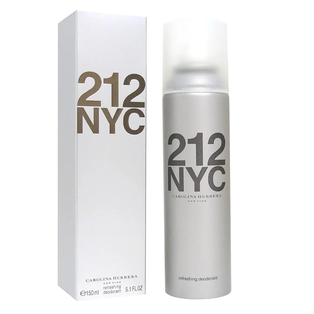 Carolina Herrera 212 NYC Refreshing Deodorant Natural Spray 150ml