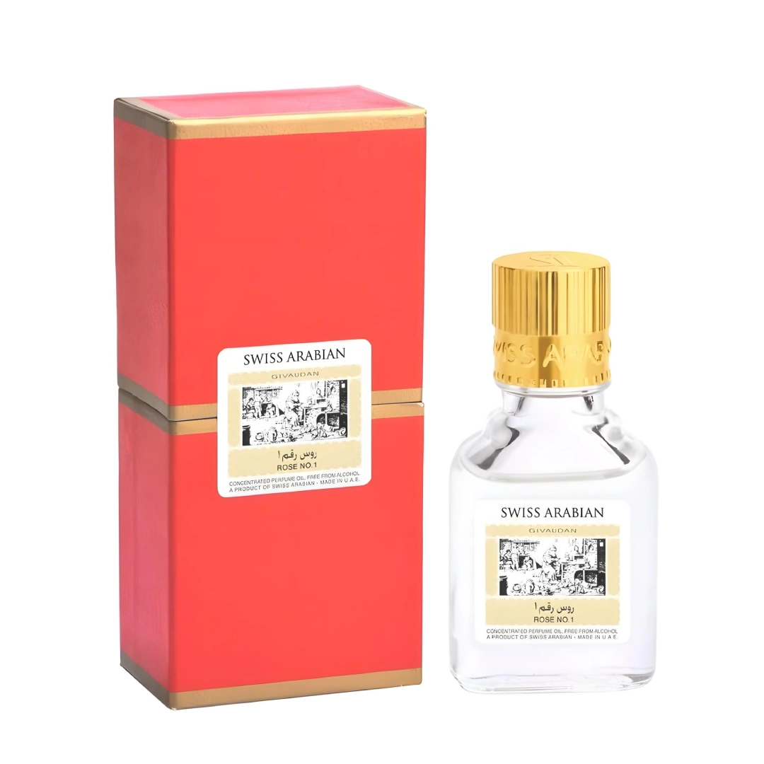 Jannet El Firdaus Rose Swiss Arabian Unisex Perfume Oil - 9ml