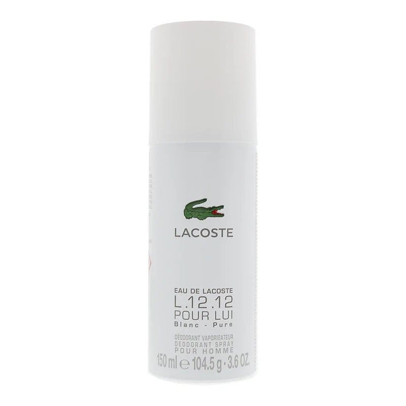 Lacoste Eau De Lacoste L.12.12 Blanc-Pure Deodorant Spray 150ml