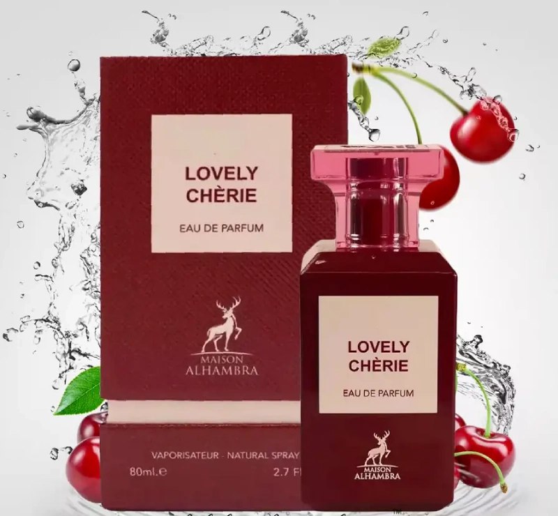 Lovely Cherie EDP Perfume By Maison Alhambra 80ML
