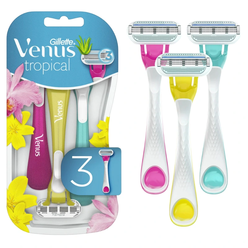 Gillette Venus Tropical Women Disposable Razor 3 pic