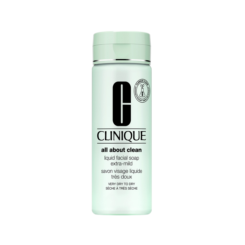 Clinique Liquid Facial Soap Dry Combination Skin 200ml