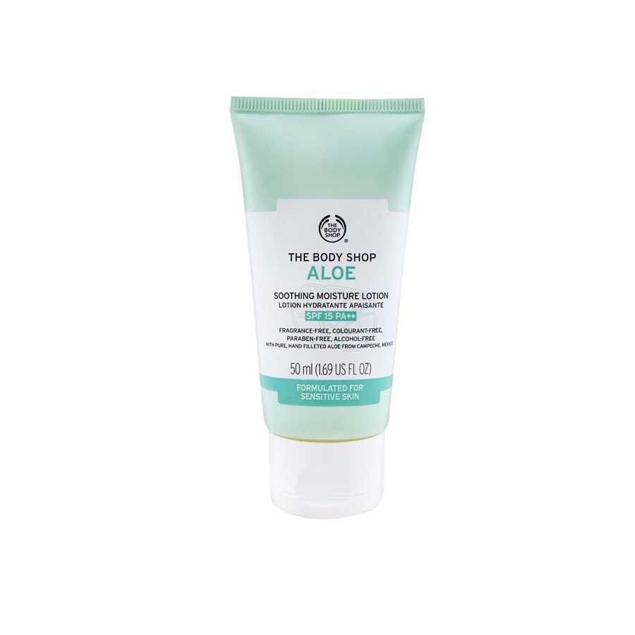 The Body Shop Aloe Soothing Moisture Lotion SPF - 15 - 50 m