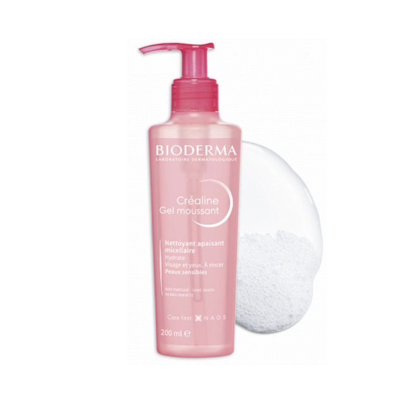 Bioderma Crealine Gel Moussant Foaming Gel – 200ml