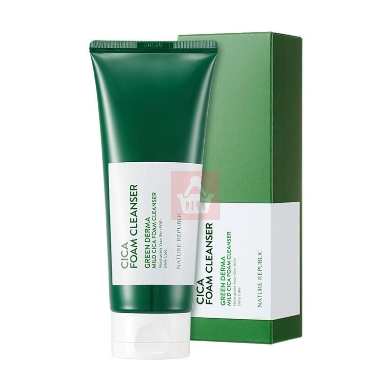 Nature Republic Green Derma Mild Cica Foam Cleanser - 150ml