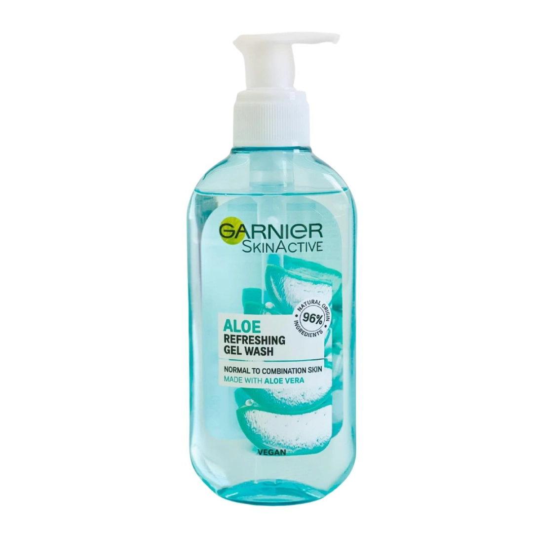 Garnier Aloe Refreshing Gel Wash Normal To Combination Skin 200ml