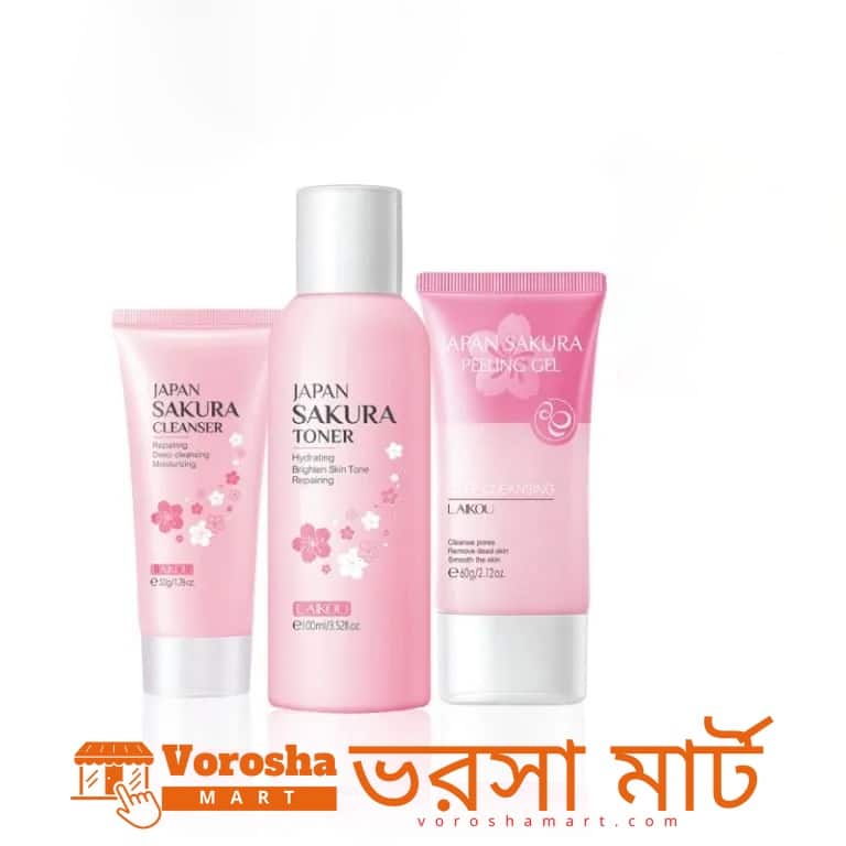 Japan Sakura Face Cleansing Combo