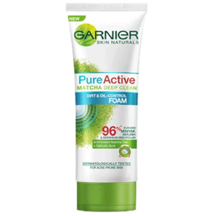 Garnier Active Matcha Deep Clean Dirt & oil Control Foam