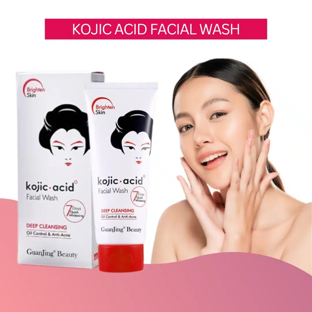 Kojic Acid Face Cleanser Deep Cleansing Anti Acne Deep Facial Wash 100g