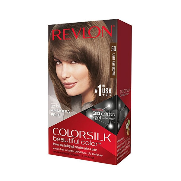 Revlon Colorsilk Hair Color Light Ash Brown 50 (59.1ml)