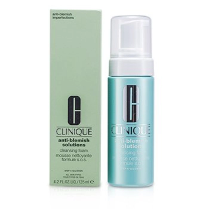 CLINIQUE Anti-Blemish Solutions Cleansing Foam – For All Skin Types 125ml