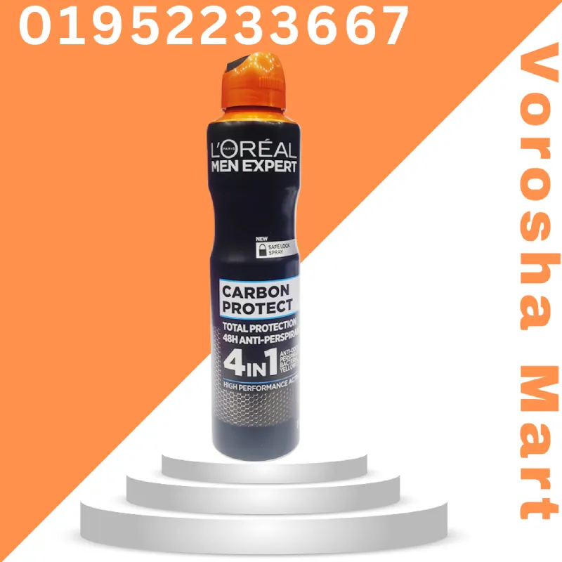 Loreal 5 IN 1 Carbon Protect 48H Spray 250ml