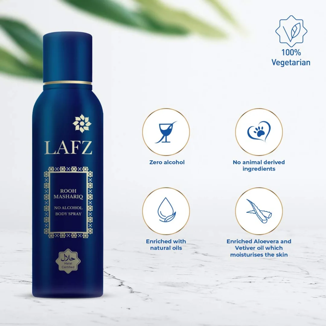 Lafz Body Spray Rooh Mashariq 150ml