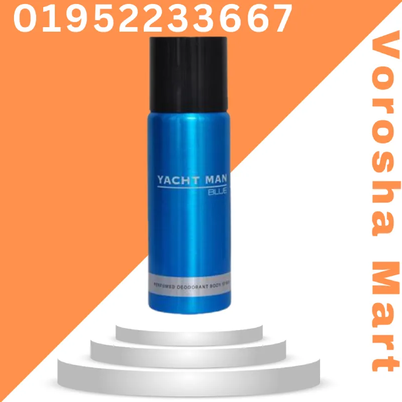 Yacht Man blue Perfumed Body Spray 200 ml