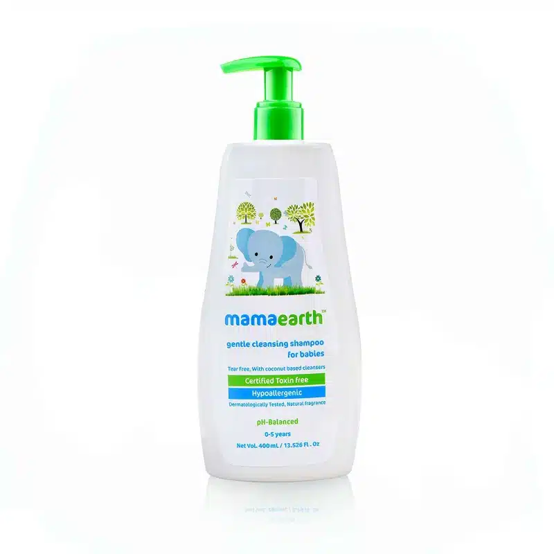 Mamaearth Gentle Cleansing Shampoo for Babies 400ml