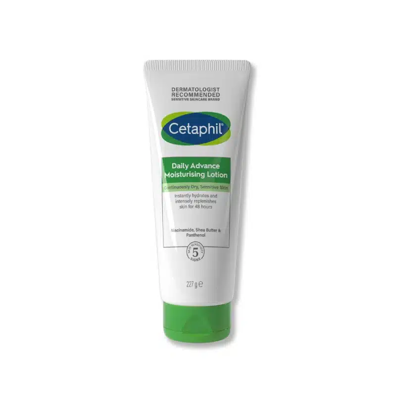 Cetaphil Daily Advance Moisturising Lotion for Dry to Very Dry Sensitive Skin 227gm