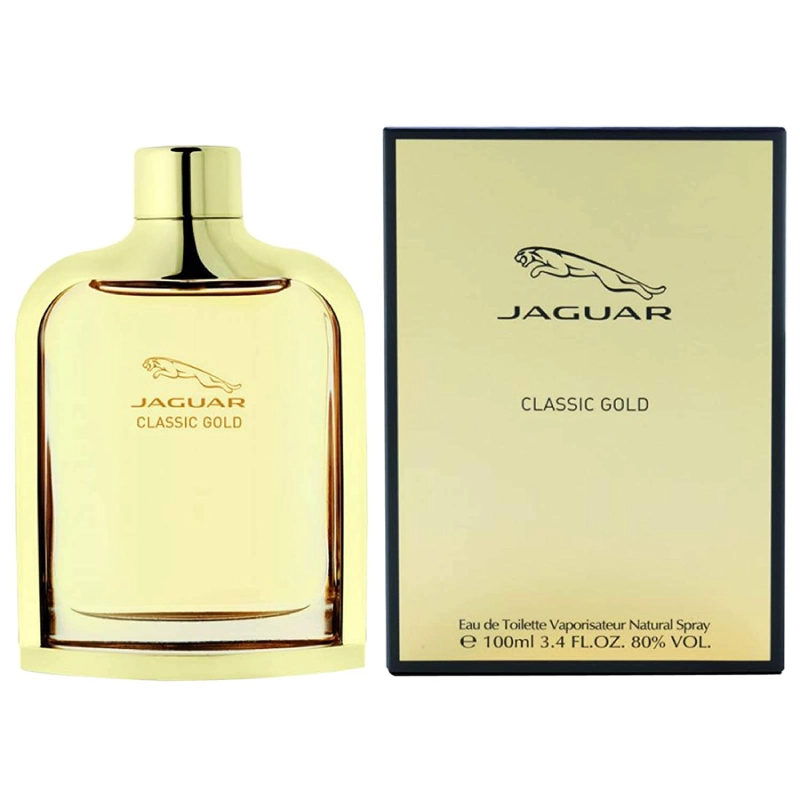 Jaguar Classic Gold Eau De Toilette Spray For Men 100ml