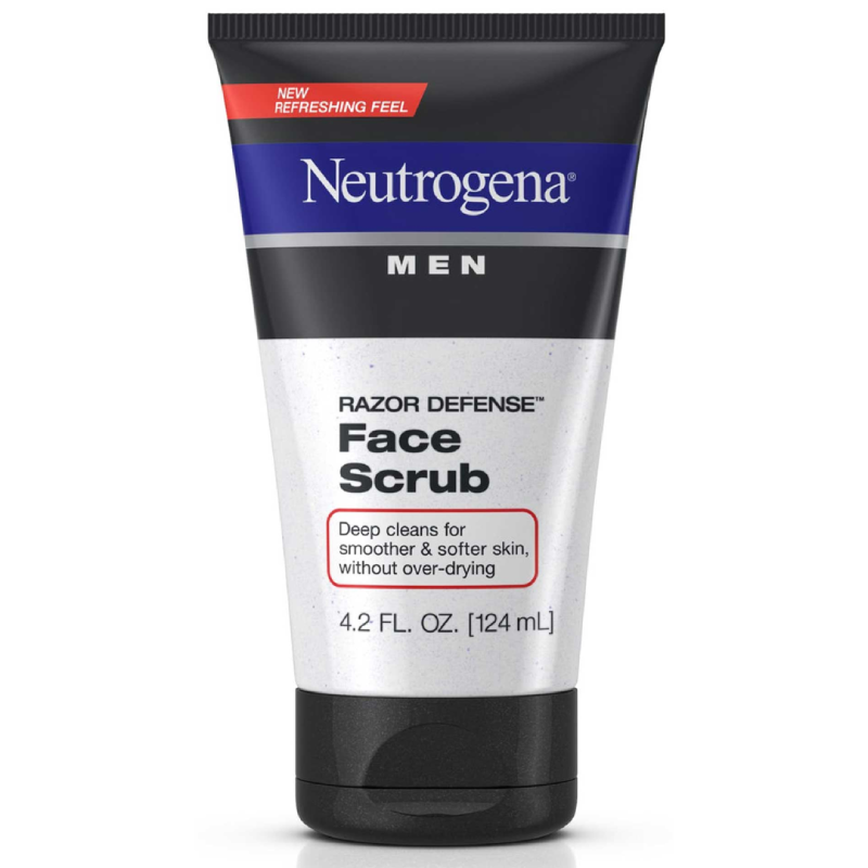 Neutrogena Men Razor Defense Daily Face Scrub 124ML