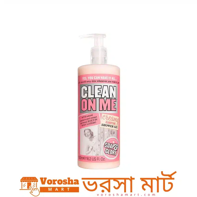Soap & Glory Clean On Me Creamy Shower Gel 500ml