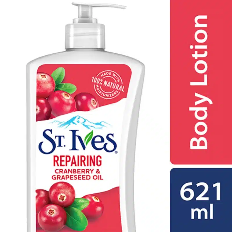 St. Ives Repairing Cranberry & Grapeseed Oil Body Lotion 621ml
