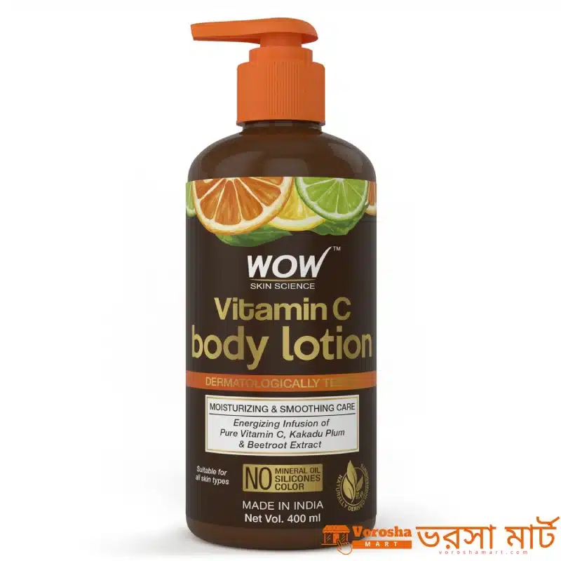 Wow Skin Science Vitamin C Body Lotion 400ml