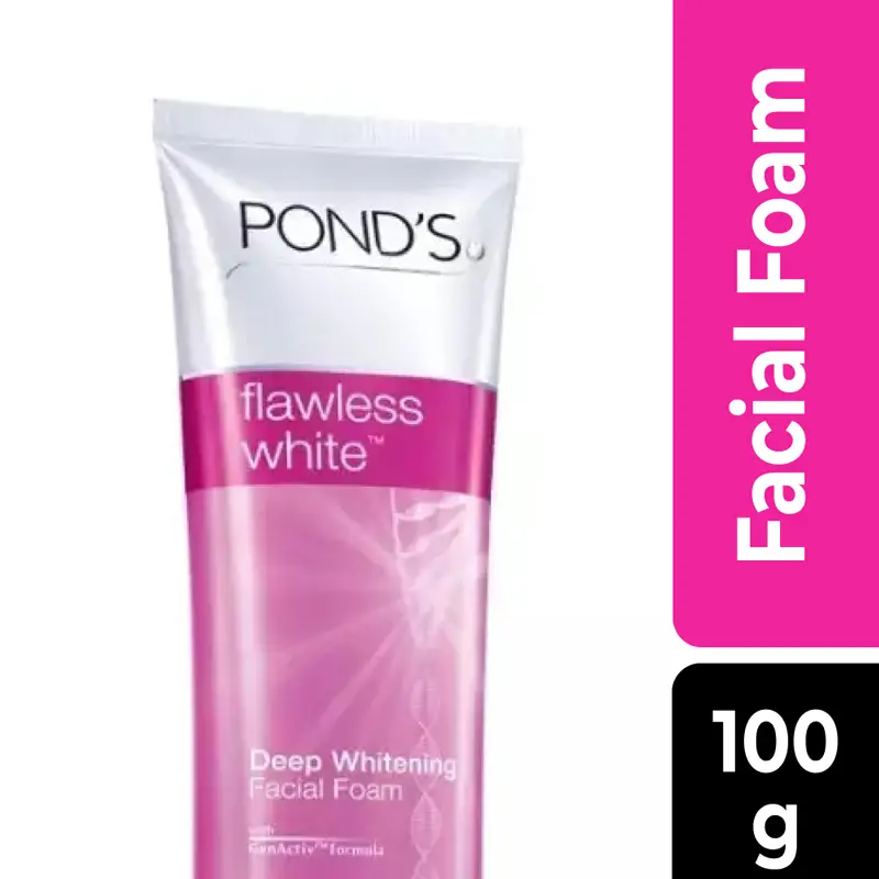 Ponds Flawless White Deep Facial Foam 100g