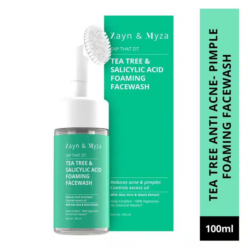 Zayn & Myza Tea Tree Salicylic Acid Foaming Face Wash