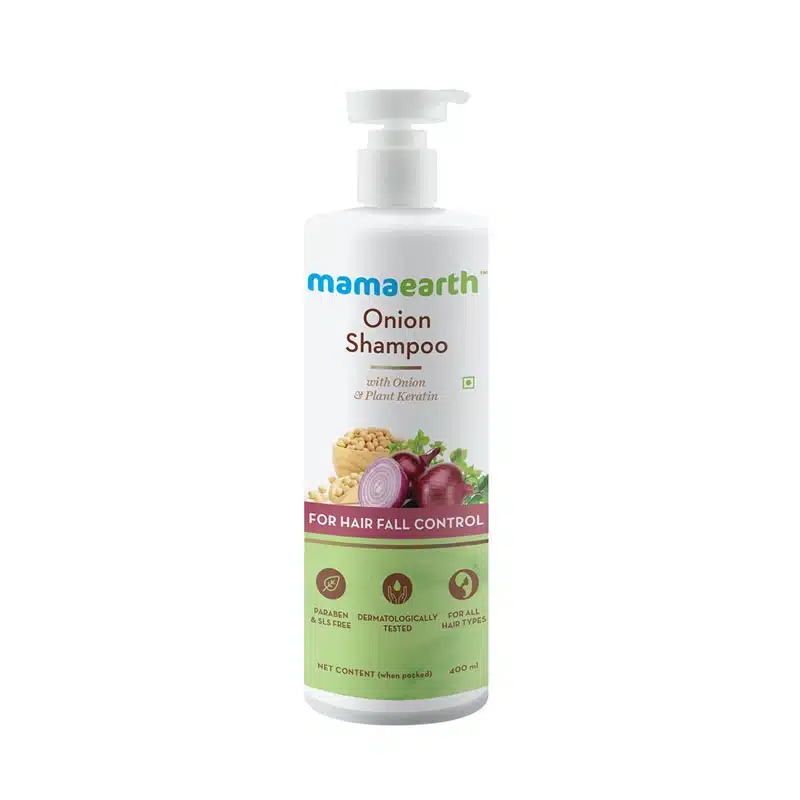 Mama Earth Onion Shampoo For Hair Growth 250ml