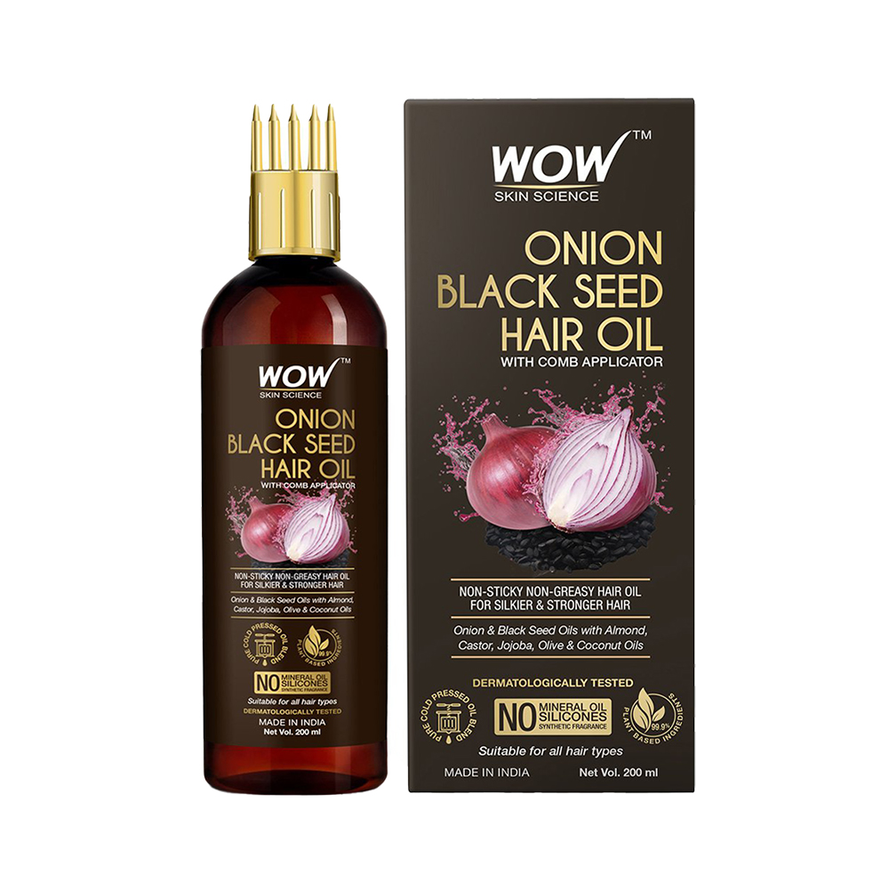 WOW Skin Science Onion Black Seed Hair Oil 100 ML