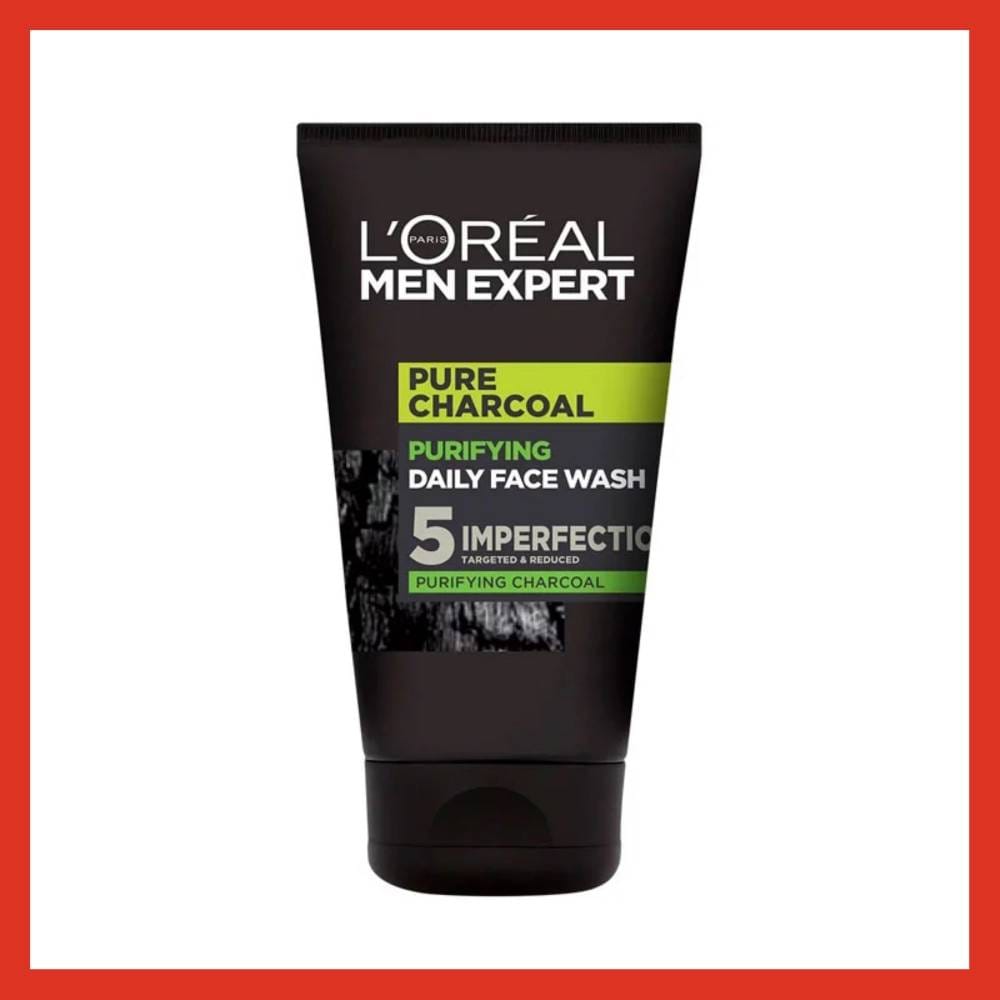 LOreal Men Expert Pure Charcoal Purifying Daily Face Wash 100ml