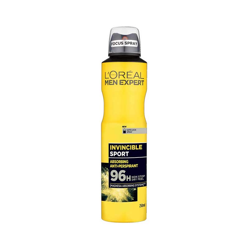 LOreal Men Expert Invincible 96 Hours Deodorant Spray (250ml)