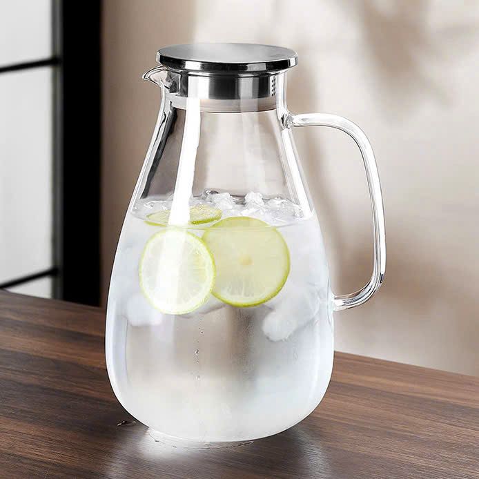 2.6 Liter Glass Water Jug 002