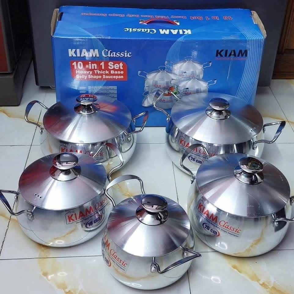 Kiam classic 10 in 1 set heavy thick Base Belly suspen