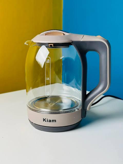 Kiam BL-002 1.8L Transparent Electric Kettle