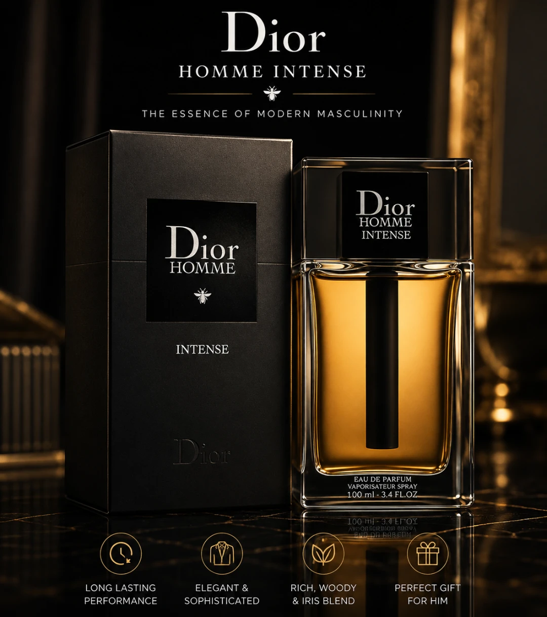 Christian Dior Homme Intense EDP 100ml For Men Price in Bangladesh | Original Dior Perfume