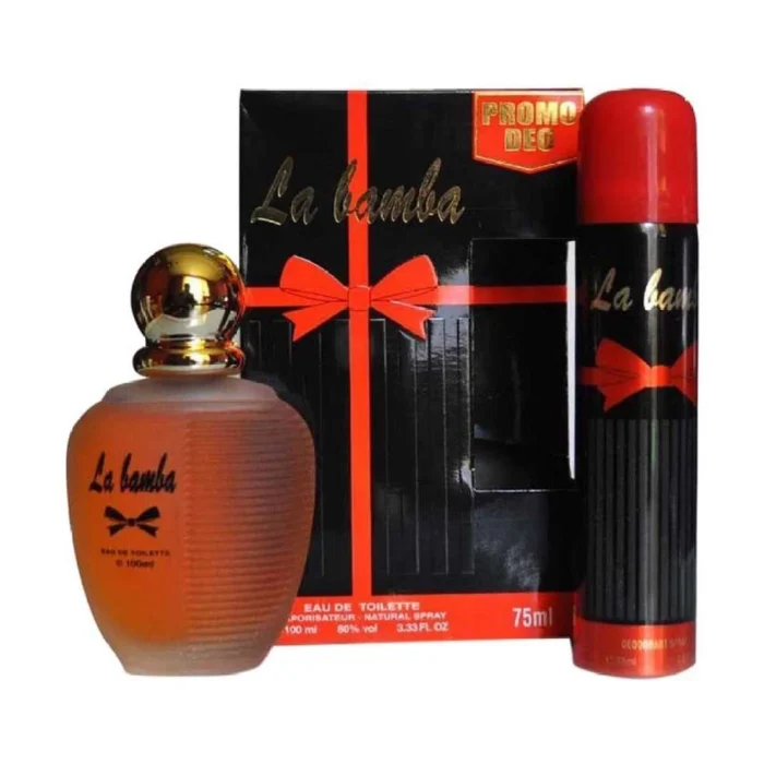 La Bamba Toilette Perfume And Body Spray La Bamba Mist Combo Pack 75ml + 100