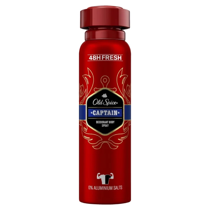 Old Spice Captain Deodorant Body Spray For Men 150 Ml