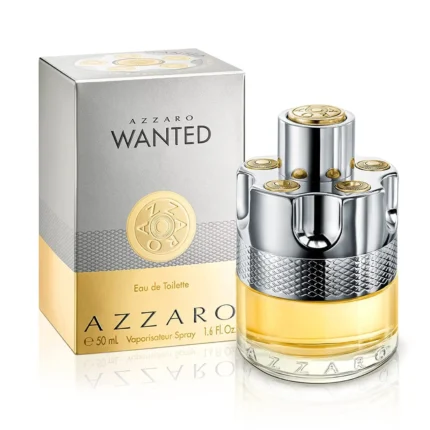 Azzaro Wanted Eau De Toilette Woody, Citrus & Spicy Fragrance – Fresh Notes – Luxury Men Perfume 100ML